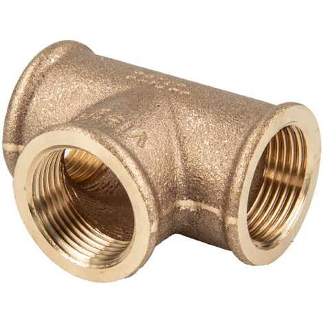 Viega T-Stück 3130, Rp 1/4", Rotguss