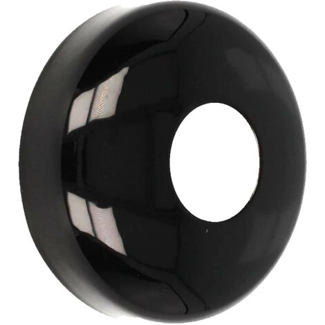tecuro DESIGN-Hahnrosette (3/4 ) Ø 27 mm x Ø 67 mm x 35 mm - schwarz