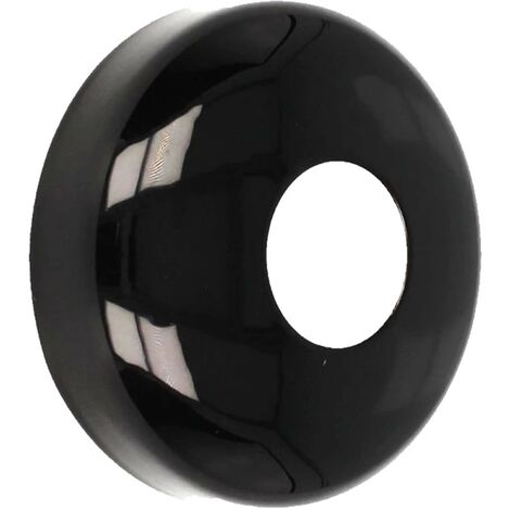 tecuro DESIGN-Hahnrosette (1 ) Ø 34 mm x Ø 67 mm x 20 mm - schwarz