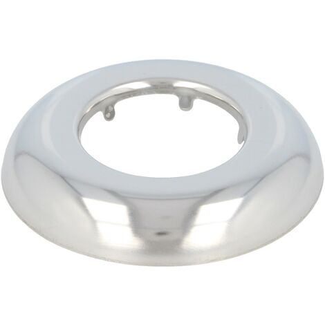 tecuro Siphonrosette Innen-Ø 32 mm x Außen-Ø 65 mm x Höhe 13 mm, Messing verchromt