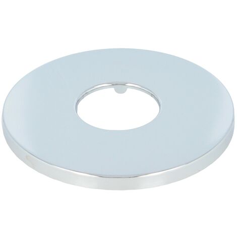 tecuro Siphonrosette Innen-Ø 32 mm x Außen-Ø 90 mm x Höhe 6 mm, Messing verchromt