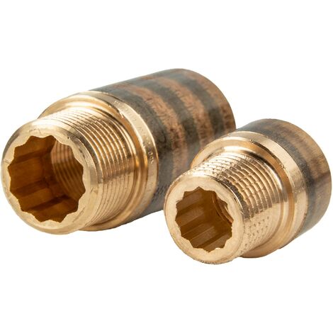 10 Stück Hahnverlängerungen 1/2 Zoll – Edelstahl 304, Längen 10–50 Mm, Für Wasserhähne & Duschen