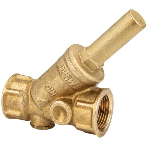 JS Schrägsitz Rückschlagventil - Rückflussverhinderer Rp 2 (DN 50) DVGW Typ 1325 - Muffenanschluss