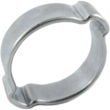 tecuro 2-Ohr - Schlauchklemme - Schelle 18-21 mm, Edelstahl (W4)