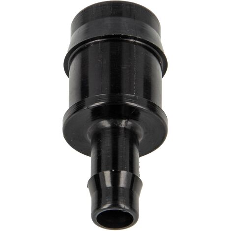 tecuro Schlauchverbinder Ø 14 mm x 28 mm gerade - für Garten- Wasserschläuche, 10 bar, KS-schwarz