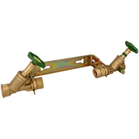 Schlösser Einbaugarnitur 1 1/4 Zoll Für Wasserzähler 260mm - Edelstahl