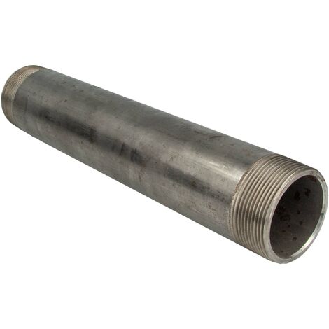 JS Passstück 1 1/4 Zoll (DN25) x 260 mm für Haus-Wasserzähler - Stahl verzinkt