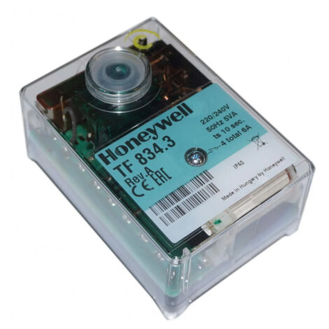 resideo Satronic Honeywell Ölfeuerungsautomat TF 834.3 Steuergerät für Ölbrenner 02234