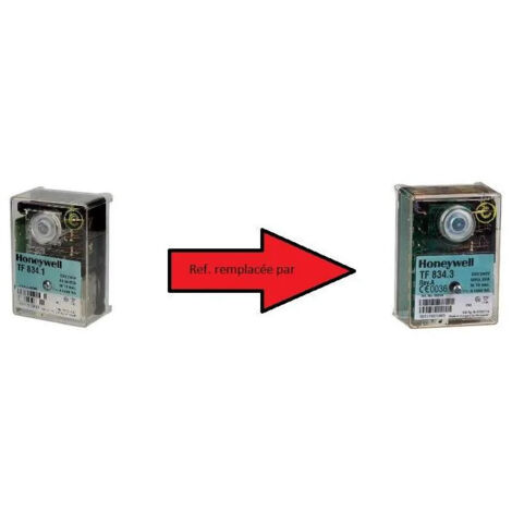Honeywell Resideo Satronic TF 834.3 &Ouml;l Feuerungsautomat Steuerger&auml;t 02234