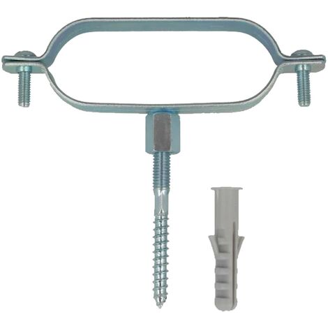 tecuro Ovalschelle Spannbereich 44 x 115 mm (DN 20), Stahl verzinkt