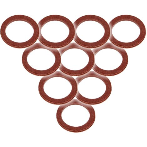 STEDO Fiber Flachdichtung, 17 x 24 x 2 mm (VE 10 Stück), nach DIN 7737