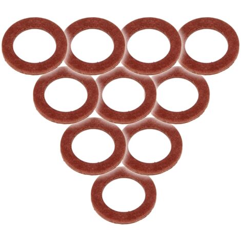 STEDO Fiber Flachdichtung, 15 x 24 x 2,5 mm (VE 10 Stück), nach DIN 7737