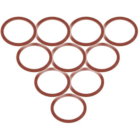 STEDO Fiber Flachdichtung, 26,5 x 32 x 1,5 mm (VE 10 Stück) , nach DIN 7737