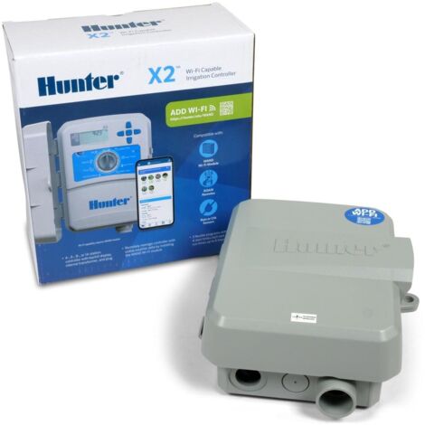 Hunter Steuergerät Regenautomat WLAN-fähig - Outdoor 6 Stationen X2-601E