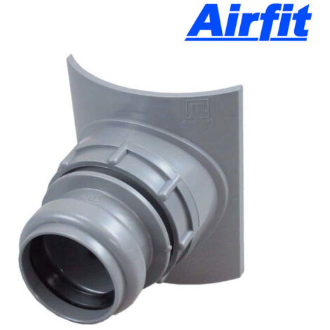 Airfit Schraubabzweig 29050AZ DN 90 x 50, grau, aus Polypropylen