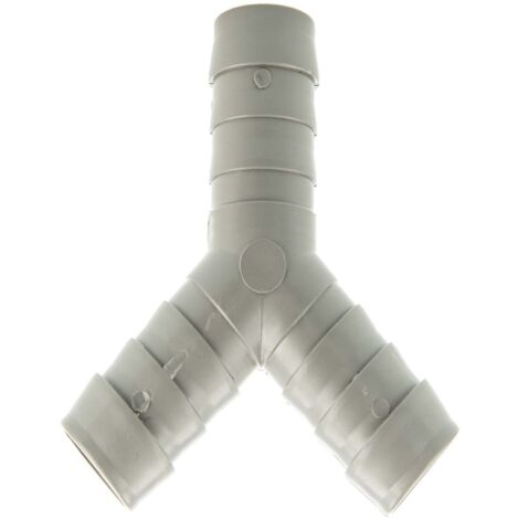 tecuro Y-Verbindungsstück für Ablaufschläuche Ø 19-21 mm von Wasch-, Spülmaschinen