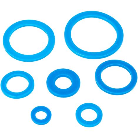 tecuro EPDM-Softprene-Dichtung 3/4 Zoll (Ø 24 x 16,5 x 2,5 mm) für Verschraubungen/Überwurfmuttern