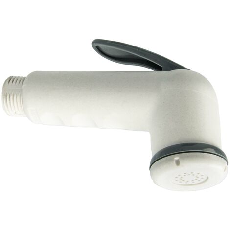 tecuro Bidet WC Handbrause SHATTAF, 1-strahlig, 1/2 Zoll Schlauchanschluss, weiß