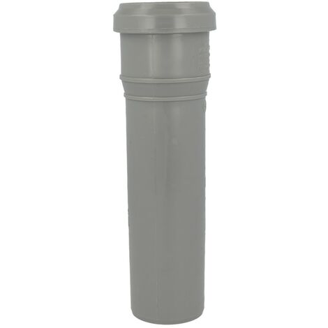 HT Rohr Ø 75 x 1000 mm, mit einseitiger Steckmuffe und Gummidichtung