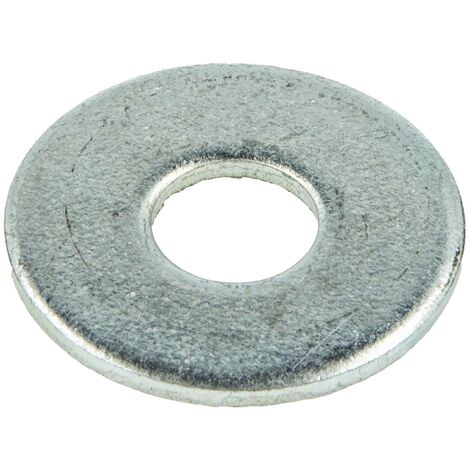 tecuro Unterlegscheiben groß M10 (10,5 x 30 x 2,5 mm) 100 Stück DIN 9021, Stahl verzinkt
