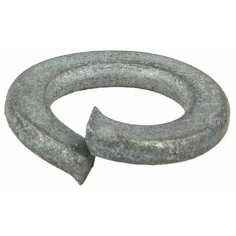tecuro Federringe, M12 (12,7 x 21,1 x 2,5 mm), 100 Stück DIN 127 A, Stahl feuerverzinkt (1/2)