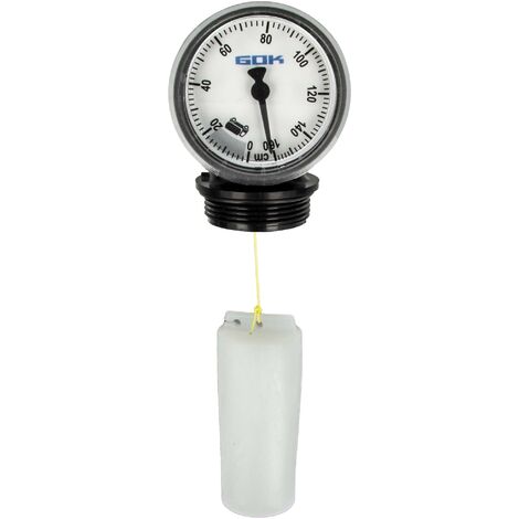 GOK Füllstandsanzeiger FSA Messbereich 0 - 160 cm Höhe, Anschluß AG 1 1/2, geruchsdicht, 15 276 01