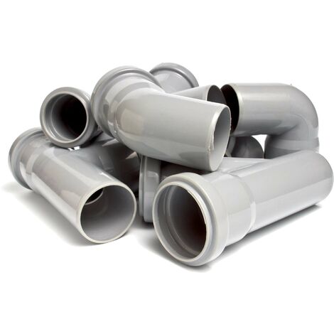 HT Siphonwinkel Siphonbogen 90° Ø 50 mm, inkl. Siphon-Gummi Ø 50 mm