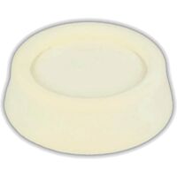 tecuro Schwingungsdämpfer Schallschutzfüße für Spülmaschine und Waschmaschine, 4-er Set, weiß