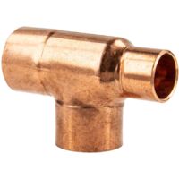 Kupfer-Lötfitting T-Stück reduziert - Typ 5130R, DVGW 28 x 18 x 15 mm