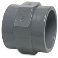 Mega Gewindemuffe PVC-U 25 mm x 3/4 Zoll Klebemuffe x Innengewinde 10 bar, grau