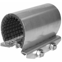 GEBO Unifix Mini Edelstahl-Dichtbandschelle Ø 42 - 45 mm, Länge 100 mm