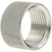 tecuro Muffe - Schweißmuffe halb Edelstahl V4A (AISI 316), IG 4 Zoll