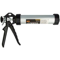 MASTERPROOF PROFESSIONAL Alu-Kartuschenpresse für Silikon, Acryl & Kleber mit Kartusche 310 ml