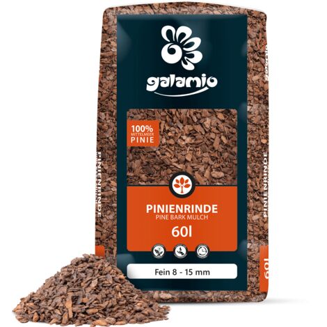 Galamio Rindenmulch Pinie Fein 60l