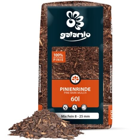 Galamio Rindenmulch Pinie Mix Fein 60l