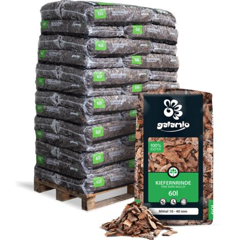 Galamio Rindenmulch Kiefer Mittel 60l x 39 Sack 2340l