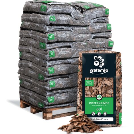 Galamio Rindenmulch Kiefer Grob 60l x 39 Sack 2340l
