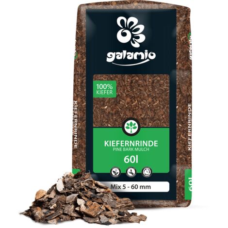 Galamio Rindenmulch Kiefer Mix 60l