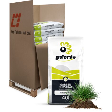 Galamio Rasenerde 40l x 12 Sack 480l
