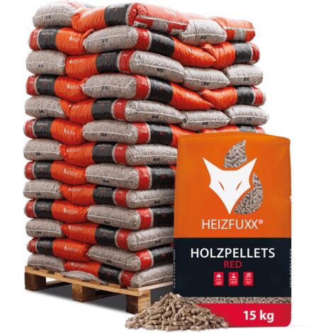 Heizfuxx Holzpellets Red 15kg x 65 Sack 975kg