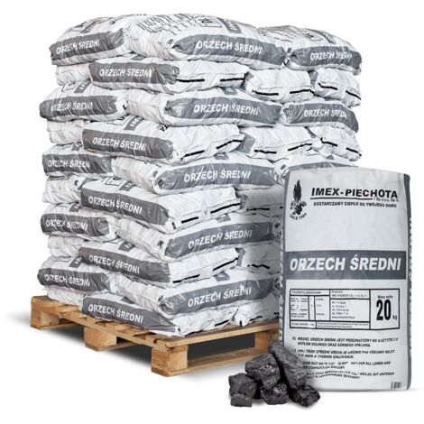 ANMAG Steinkohle 25 - 60 mm 20kg x 50 Sack 1000kg