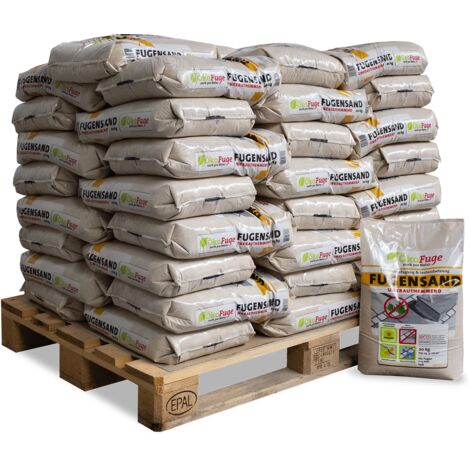 ÖkoFuge Fugensand Natur 20kg x 50 Sack 1000kg