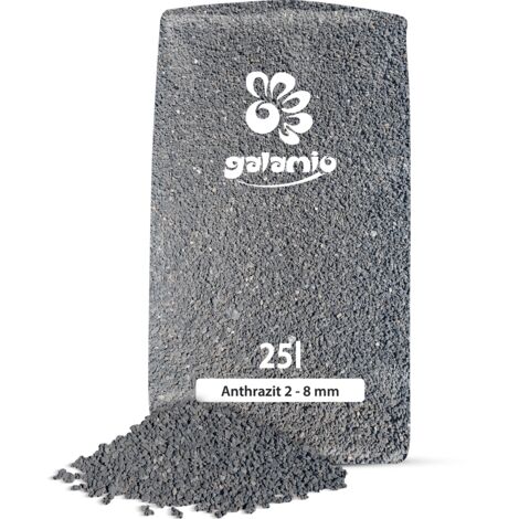 Galamio Lavamulch Anthrazit 2 - 8 mm 25kg