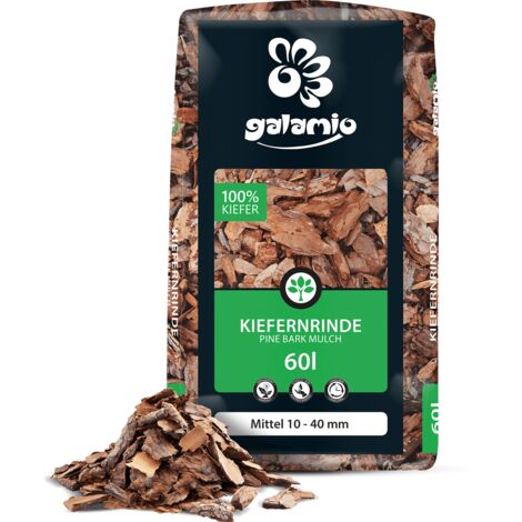 Galamio Rindenmulch Kiefer Mittel 60l