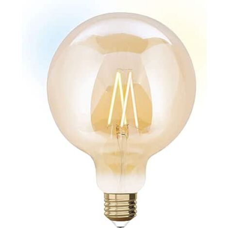 Lampadina LED globo G125 E27 iDual Ambra