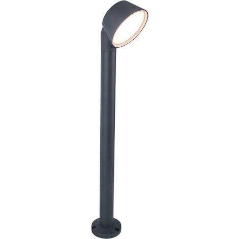 LUTEC Dakota Luci LED da Esterno con Controllo Intelligente, tonalita' di Bianco Regolabili, Colori RGB, Timer e Molto Altro Ancora Tramite l'App Tuya, 800 Lumen, Antracite, 65 cm [Classe di efficienz