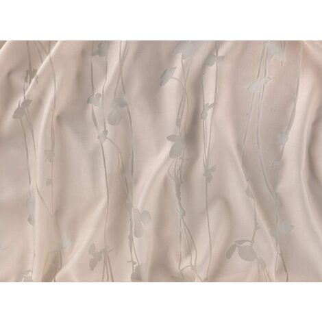 Home Collection NIN116 Tenda Ninfa, Poliestere, Beige, 140x280 cm