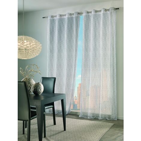 Home Collection TLA117 Tenda Luna, Poliestere, Oro, 140x280 cm