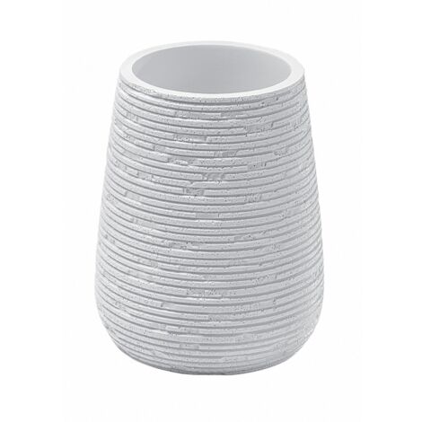 Gedy GM980200300-Gemini Portacepillos: Bianco