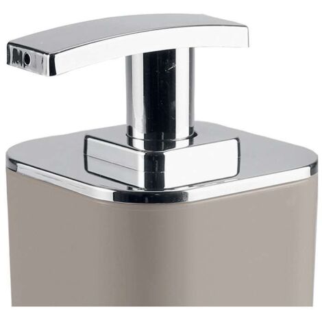 Dosasapone con erogatore in plastica d'appoggio in plastica riciclata 6382 Gedy serie SEVENTY Beige